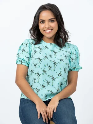 Blue Summer Blouse